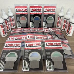Comb It Out Lice Removal Comb & Repel mint spray